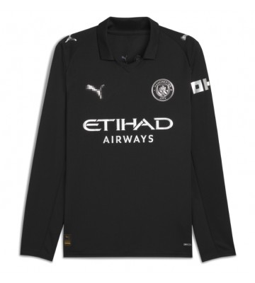 Manchester City Venkovní Dres 2025-26 Dlouhý Rukáv